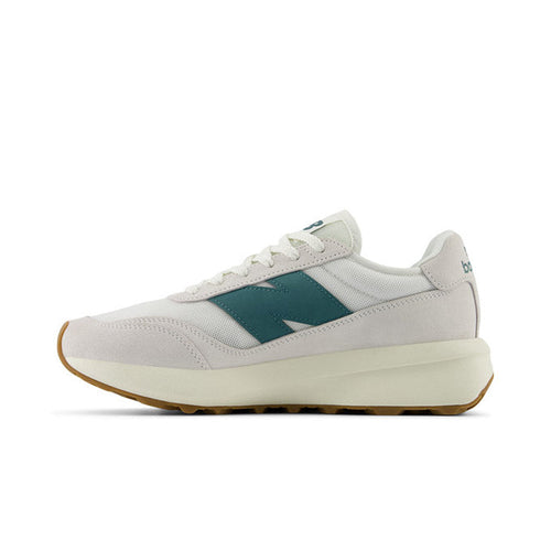 New Balance 370 Erkek Sneaker - Beyaz-Yeşil