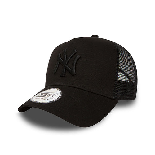 New Era Clean Trucker Unisex Şapka - Siyah
