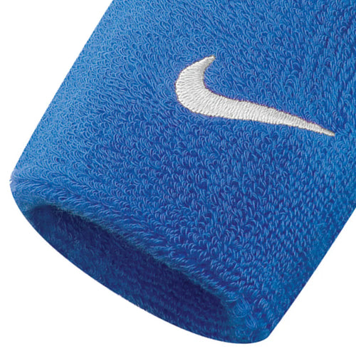 Nike Acc Swoosh Wristband 2 Pack Unisex Bileklik - Mavi