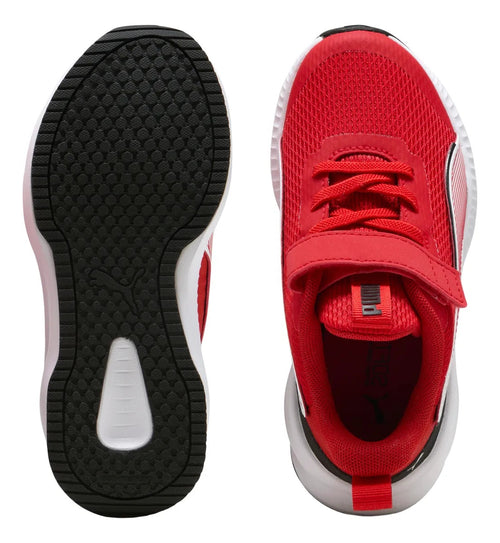 Puma Flyer 3 AC+PS Unisex Çocuk Sneaker - Kırmızı