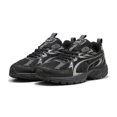 Puma Milenio Tech Unisex Çocuk Sneaker - Siyah