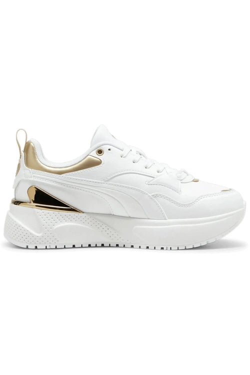 Puma R78 Disrupt Metallic Dream Kadın Sneaker - Beyaz
