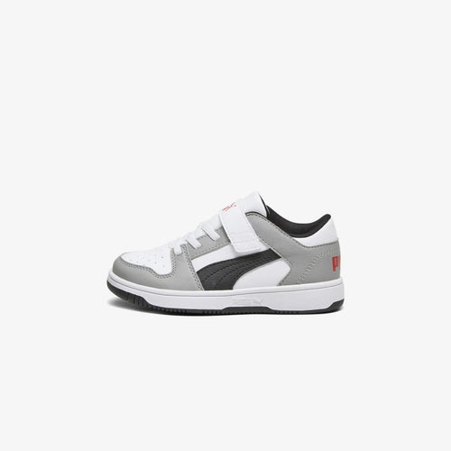 Puma Rebound Layup Low Unisex Çocuk Sneaker - Beyaz