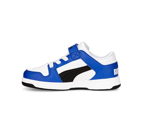 Puma Rebound Layup Low Unisex Çocuk Sneaker - Çok Renkli