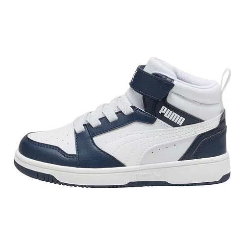 Puma Rebound V6 Mid Ac Unisex Çocuk Sneaker - Lacivert
