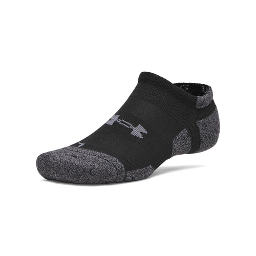 Under Armour Performance Tech 3 Pack Unisex Bileksiz Çorap - Siyah-Antrasit