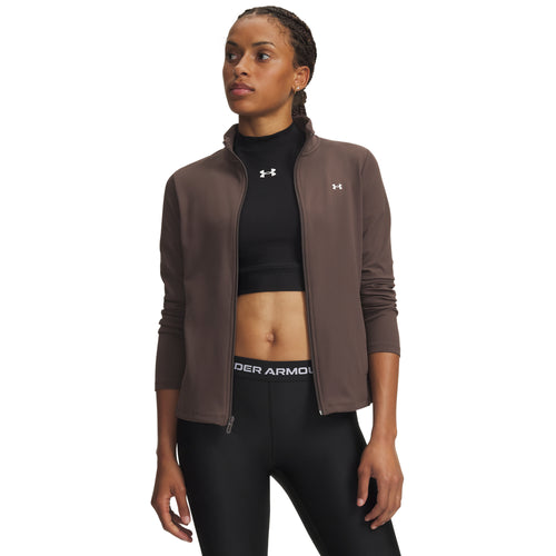 Under Armour Motion Full Zip Kadın Sweatshirt - Kahve