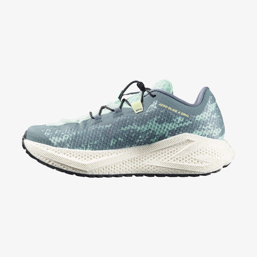 Salomon Aero Glide 4 Grvl Erkek Koşu Ayakkabısı - Yeşil