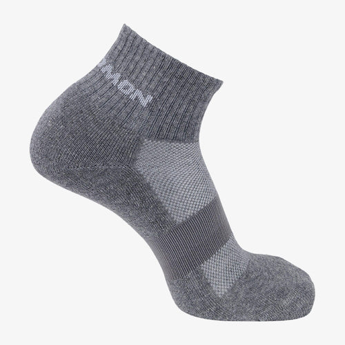 Salomon Evasion Ankle 2-Pack Unisex Uzun Çorap - Gri-Çok Renkli