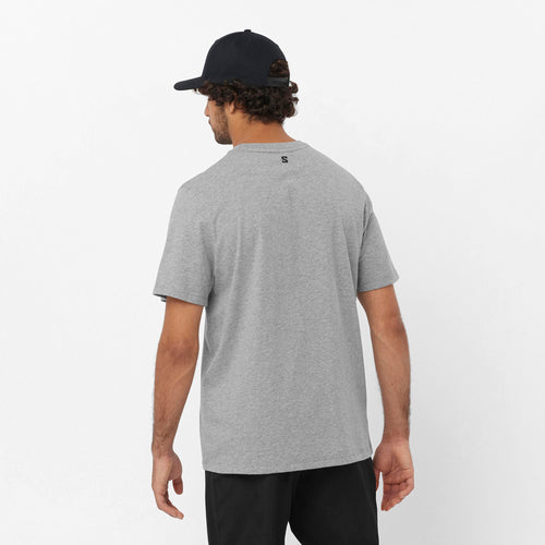 Salomon Graphic Erkek T-Shirt - Gri