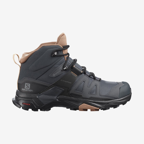 Salomon X Ultra 4 Mid Gore-Tex Kadın Outdoor Bot - Füme