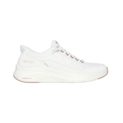 Skechers Contour Foam Golden Hour Kadın Günlük Spor Ayakkabı - Beyaz