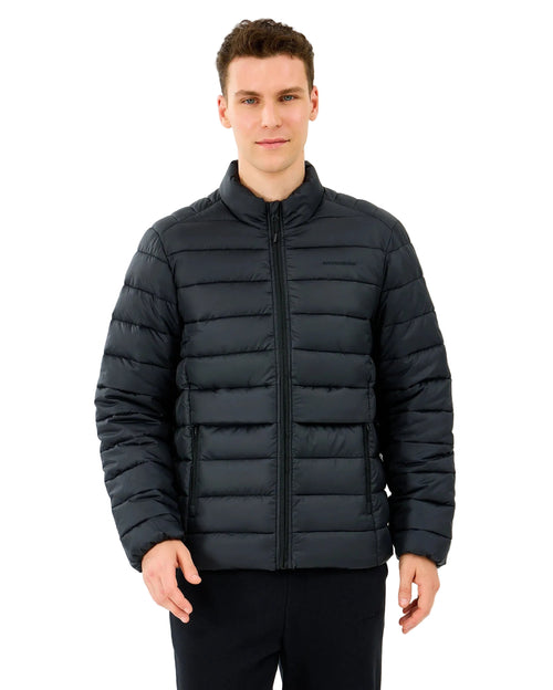 Skechers Essential Outerwear Padded Erkek Mont - Siyah