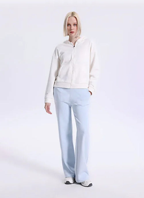 Skechers Essential Wide Leg Kadın Eşofman Altı - Buz Mavisi