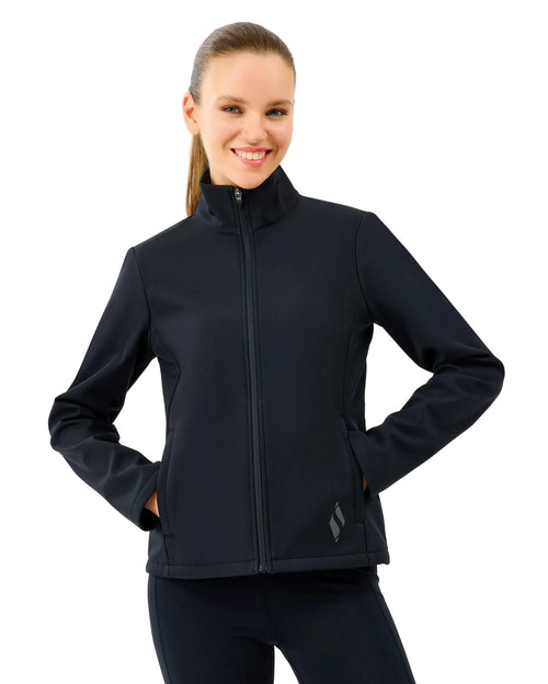 Skechers Fitted Softshell Turtle Neck Kadın Sweat - Siyah