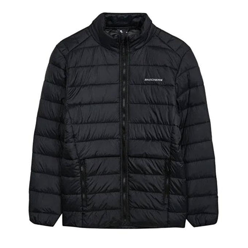 Skechers Outerwear Padded Erkek Mont - Siyah