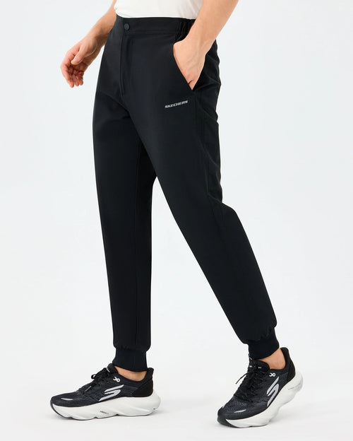 Skechers Micro Collection Side Zipper Erkek Eşofman Altı - Siyah
