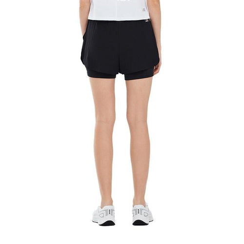 Skechers Performance Collection 4 Inch 2in1 Kadın Şort - Siyah
