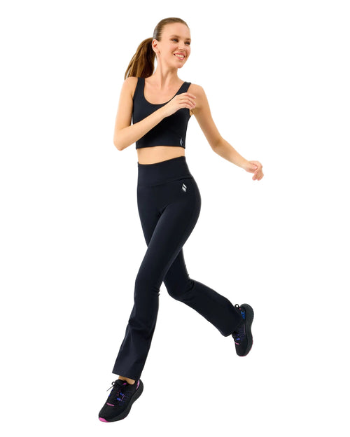 Skechers Basic Flare Kadın Tayt - Siyah