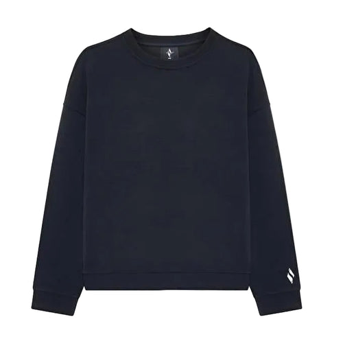 Skechers Lounge Loose Crew Neck Kadın Sweatshirt - Siyah