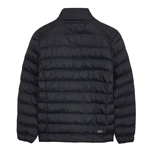 Skechers Outerwear Pop Up Detailed Padded Kadın Mont - Siyah