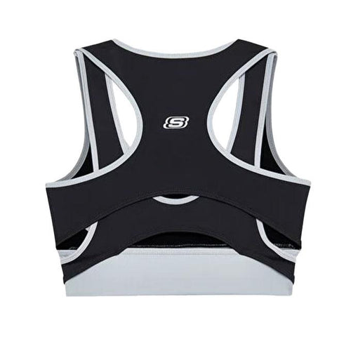 Skechers Performance Collection Mid Support Kadın Bra - Siyah - görsel 2
