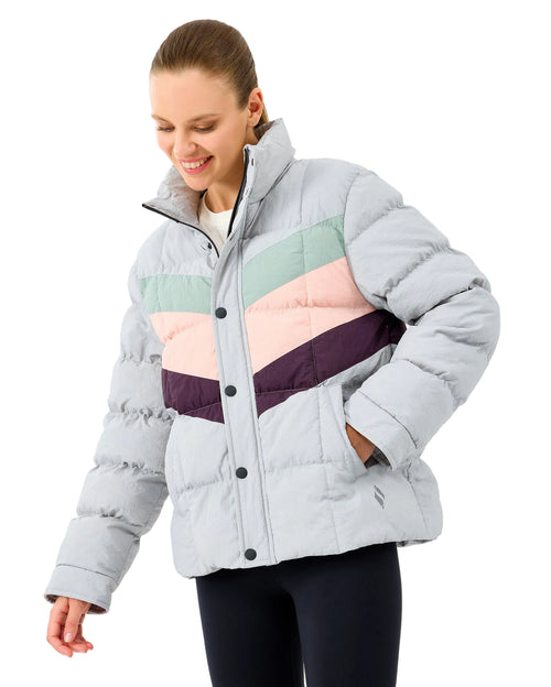 Skechers Puffer Kadın Mont - Gri