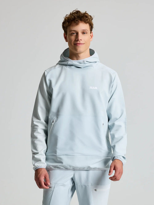 Slam Foil Tech Hoodie Erkek Sweat - Açık Mavi