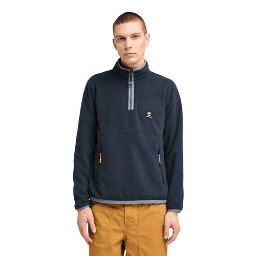 Timberland 1/4 Zip Fleece Erkek Polar - Safir