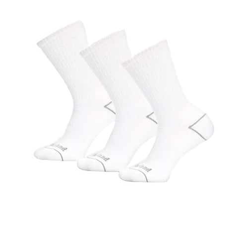 Timberland Bowden Crew No Logo-3 Pack Erkek Çorap - Beyaz