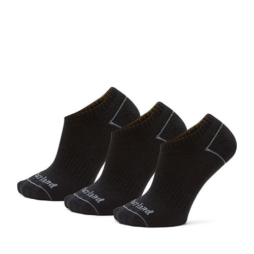 Timberland Bowden Quarter-3 Pack Unisex Yarım Bilek Çorap - Siyah