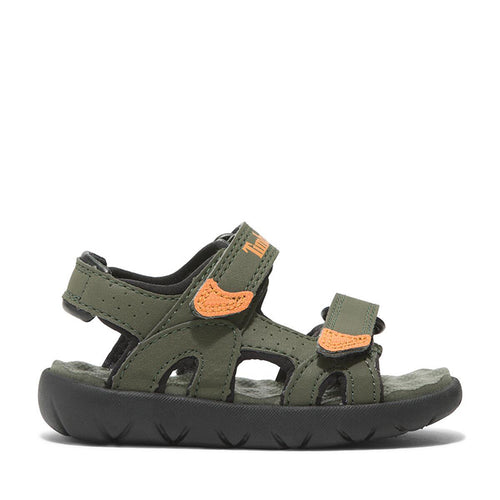 Timberland Backstrap Unisex Çocuk Sandalet - Yeşil