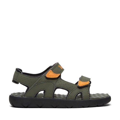 Timberland Backstrap Unisex Sandalet - Yeşil