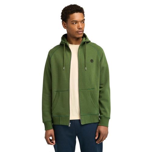 Timberland Exeter River Brushed Back Erkek Sweatshirt - Haki