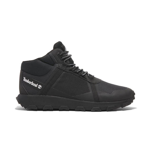 Timberland Winsor Trail Mid Lace Up Waterproof Erkek Outdoor Bot - Siyah