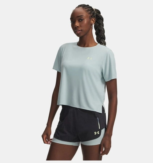 Under Armour Explor Trail Run Ultra Kadın Tişört - Açık Yeşil