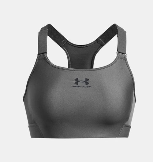 Under Armour Heatgear High Kadın Bra - Gri