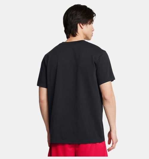 Under Armour Heavyweight Armour Label Erkek T-Shirt - Siyah