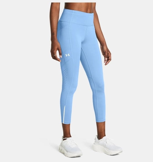 Under Armour Launch Ankle Kadın Tayt - Mavi