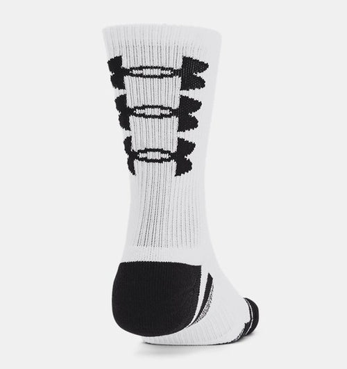 Under Armour Performance Tech Crew 3 Pack Unisex Çorap - Beyaz