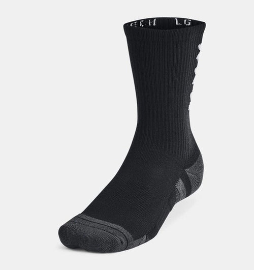 Under Armour Performance Tech Crew 3 Pack Unisex Çorap - Siyah