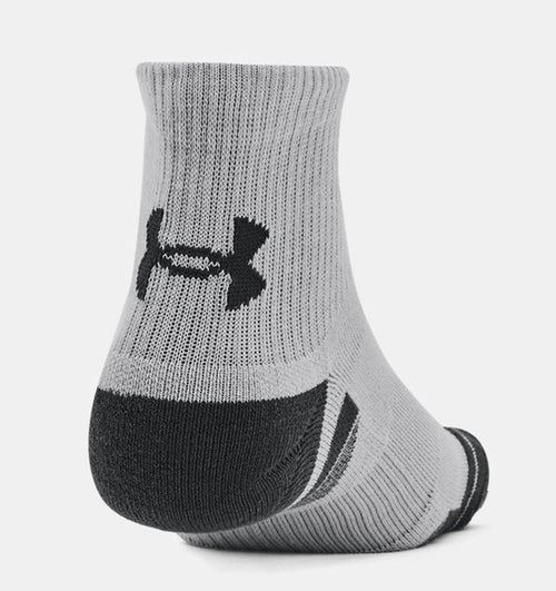 Under Armour Performance Tech Quarter 3 Pack Unisex Çorap - Gri