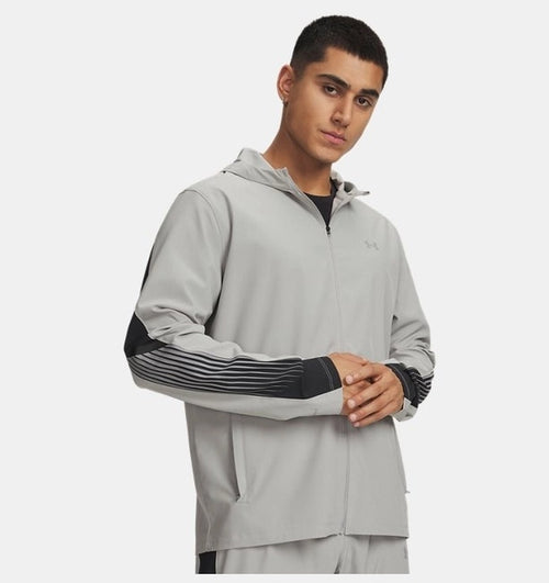 Under Armour Velociti Storm Erkek Ceket - Gri