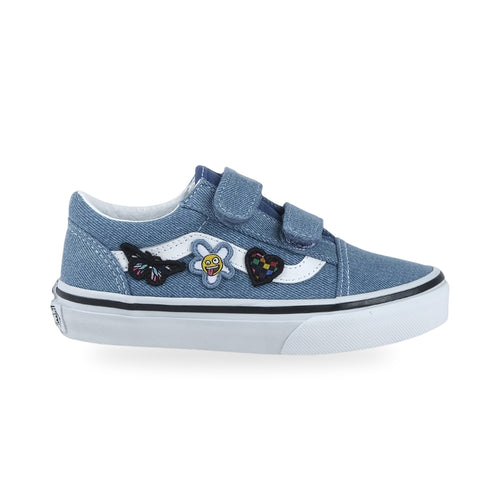 Vans Old Skool Unisex Çocuk Sneaker - Mavi