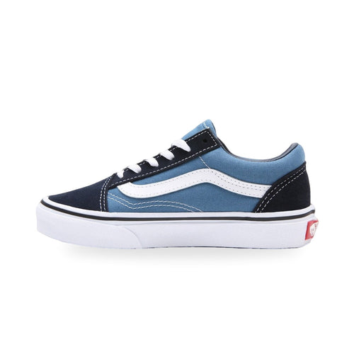 Vans Old Skool Çocuk Sneaker - Mavi-Lacivert