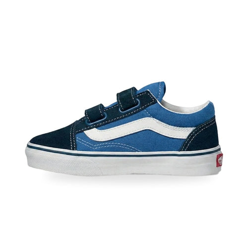 Vans Old Skool V Çocuk Sneaker - Mavi-Lacivert