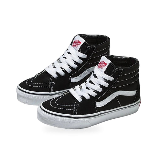 Vans Sk8-Hi Çocuk Sneaker - Siyah-Beyaz
