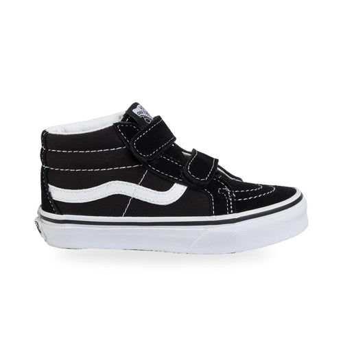 Vans Sk8-Mid Reissue V Çocuk Sneaker - Siyah-Beyaz