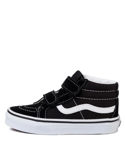 Vans Sk8-Mid Reissue V Çocuk Sneaker - Siyah-Beyaz