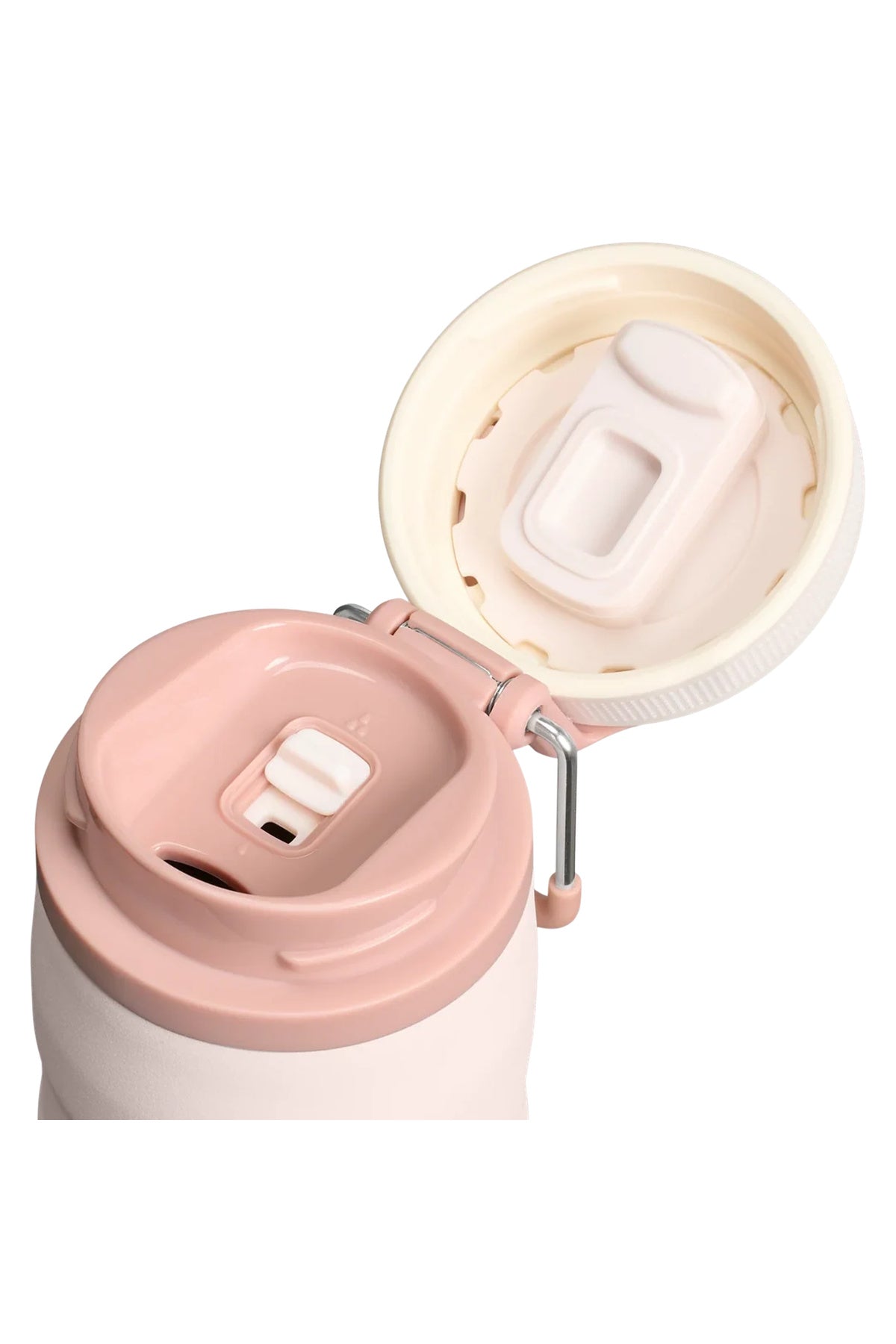 Stanley The Iceflow Twist Flip Bottle 0.47 LT Termos - Pembe